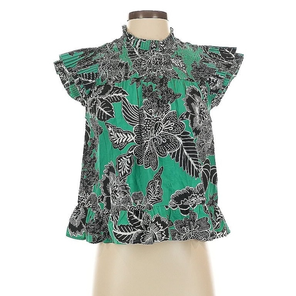Love the Label green blouse